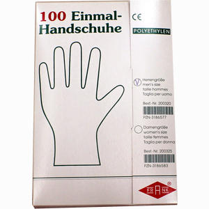 Op- Einmal- Handschuhe Aus Polyethylen für Herren  100 Stück - ab 1,80 €