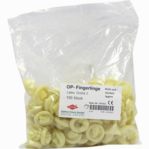 Op- Fingerlinge Aus Latex Gr. 3 101523 100 Stück - ab 2,94 €