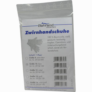 Op- Handschuhe Baumwolle Gr. 11  2 Stück - ab 5,12 €