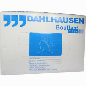 Op- Haube Bouffant Flex Grün 100 Stück - ab 6,00 €