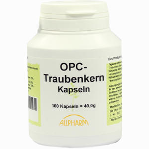 Abbildung von Opc Traubenkern Kapseln  100 Stück