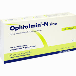Ophtalmin N Sine Augentropfen 20 x 0.5 ml Ophtalmin N Sine Augentropfen 20 x 0.5 ml