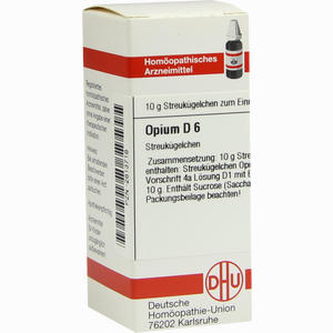 Opium D6 Globuli 10 g - ab 6,99 €