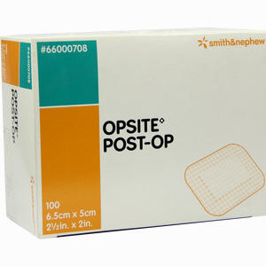 Opsite Post- Op 6.5cmx5cm Einzeln Steril New Verband 100 x 1 Stück - ab 79,50 €