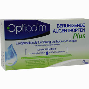Opticalm Beruhigende Augentropfen Plus  20 x 0.5 ml Opticalm Beruhigende Augentropfen Plus  20 x 0.5 ml