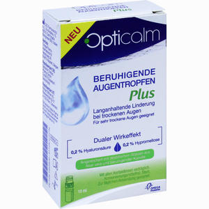 Opticalm Beruhigende Augentropfen Plus  10 ml