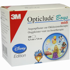 Opticlude 3m Disney Boys Midi Pflaster 100 Stück - ab 82,17 €