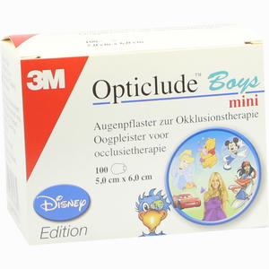 Opticlude 3m Disney Boys Mini Pflaster 100 Stück - ab 91,20 &euro;