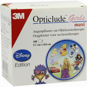 Opticlude 3m Girls Disney Edition 2539m D Pg- 100 Pflaster 100 Stück - ab 117,10 &euro;