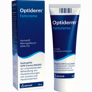 Optiderm Fettcreme  ALMIRALL HERMAL 50 g Optiderm Fettcreme  ALMIRALL HERMAL 50 g