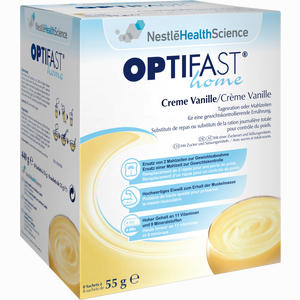 Optifast Home Creme Vanille Pulver 8 x 55 g - ab 16,55 €