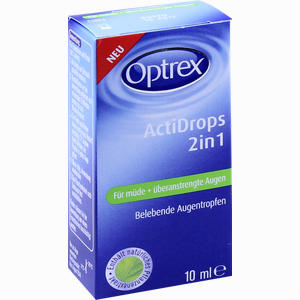 Optrex Actidrops 2in1 für Müde & überanstrengte Augen Tropfen 10 ml - ab 0,00 &euro;
