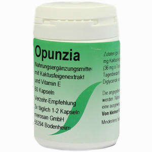 Opunzia Kapseln  60 Stück - ab 18,26 €