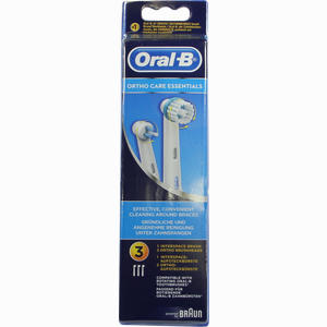 Oral- B Aufsteckbürsten Ortho- Care Essentials 3er Zahnbürste 3 Stück - ab 14,50 €