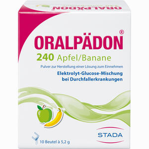 Oralpädon 240 Apfel- Banane Pulver 10 Stück - ab 4,69 €