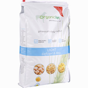 Organicvet Trockennahrung Hund Light Beutel 10 KG - ab 0,00 €