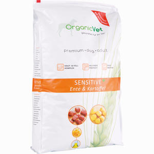 Organicvet Trockennahrung Hund Sensitive+ Beutel 10 KG - ab 0,00 &euro;
