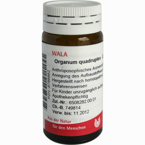 Organum Quadruplex Globuli 20 g - ab 7,45 €