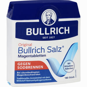 Original Bullrich Salz Magentabletten  180 Stück - ab 2,90 €