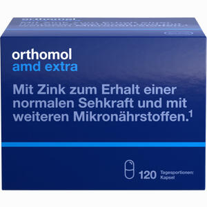 Orthomol Amd Extra Kapseln  120 Stück - ab 36,97 €