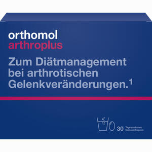 Orthomol Arthroplus Granulat + Kapseln Kombipackung  30 Stück Orthomol Arthroplus Granulat + Kapseln Kombipackung  30 Stück