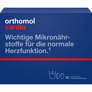 Abbildung von Orthomol Cardio Granulat+kapseln 30 Kombipackung 1 Stück Abbildung von Orthomol Cardio Granulat+kapseln 30 Kombipackung 1 Stück