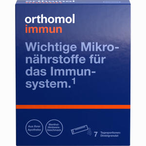 Orthomol Immun Direktgranulat Himbeer- Menthol  7 Stück - ab 16,03 €