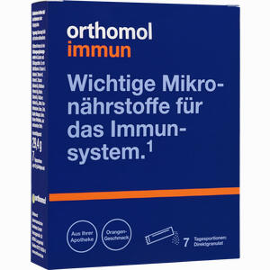Orthomol Immun Direktgranulat Orange  7 Stück Orthomol Immun Direktgranulat Orange  7 Stück