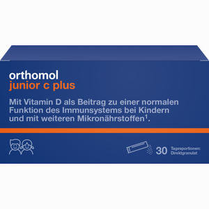 Orthomol Junior C Plus Granulat 30 Stück - ab 33,20 €