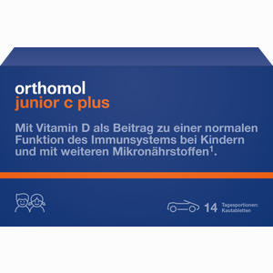Orthomol Junior C Plus Kautabletten 14 Stück Orthomol Junior C Plus Kautabletten 14 Stück