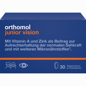 Orthomol Junior Vision 30 Stück - ab 26,09 €