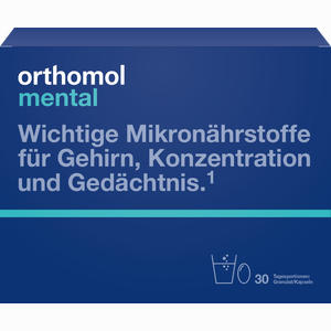Orthomol Mental Granulat/kapseln Kombipackung  30 Stück Orthomol Mental Granulat/kapseln Kombipackung  30 Stück