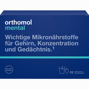 Orthomol Mental Granulat/kapseln Kombipackung  1 Packung Orthomol Mental Granulat/kapseln Kombipackung  1 Packung