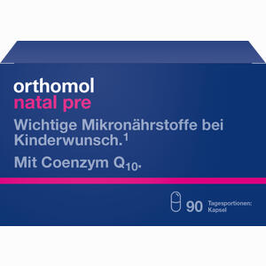Orthomol Natal Pre Kapseln  90 Stück Orthomol Natal Pre Kapseln  90 Stück