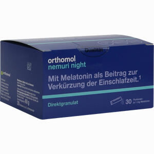 Orthomol Nemuri Night Direktgranulat  30 Stück Orthomol Nemuri Night Direktgranulat  30 Stück