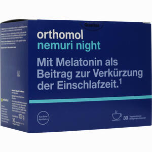 Orthomol Nemuri Night Heißgetränk- Granulat  30 x 10 g - ab 25,30 €
