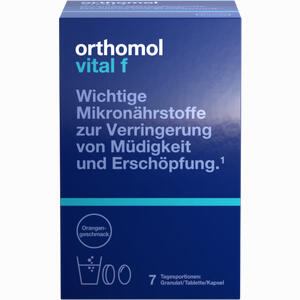Orthomol Vital F Granulat/Kapseln 7 Stück 1 Packung - ab 13,85 €