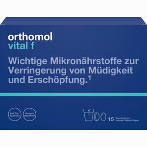Orthomol Vital F Granulat + Tablette + Kapsel Orange Kombipackung  1 Stück - ab 25,99 €