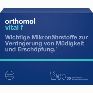 Orthomol Vital F Granulat + Tablette + Kapsel Orange Kombipackung 1 Stück - ab 44,14 €