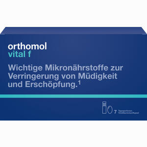 Orthomol Vital F Trinkfläschchen & Kapseln Kombipackung 7 Stück
