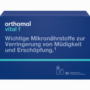 Orthomol Vital F Trinkfläschchen & Kapseln Kombipackung 30 Stück - ab 48,66 €