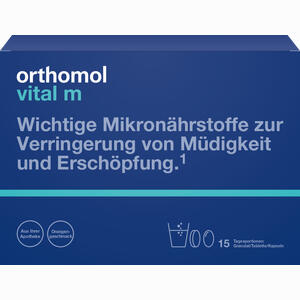 Orthomol Vital M 15 Granulat/tablette/kapseln Kombipackung  1 Stück - ab 26,19 €
