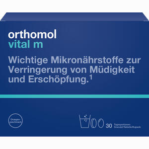 Orthomol Vital M 30 Granulat/tablette/kapseln Kombipackung 1 Stück - ab 44,23 €