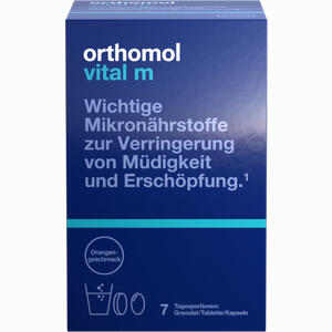 Orthomol Vital M Granulat/Kapseln 7 Stück 1 Packung - ab 14,32 €