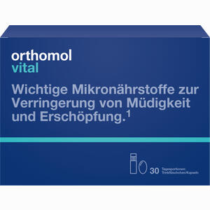 Orthomol Vital Trinkfläschchen/Kapseln 30 Stück - ab 53,02 &euro;