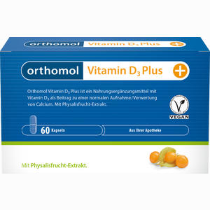 Orthomol Vitamin D3 Plus Kapseln 60 Stück Orthomol Vitamin D3 Plus Kapseln 60 Stück