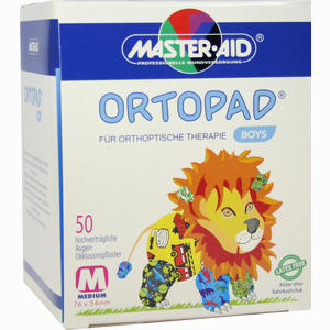 Ortopad for Boys Medium Pflaster 50 Stück - ab 40,09 €