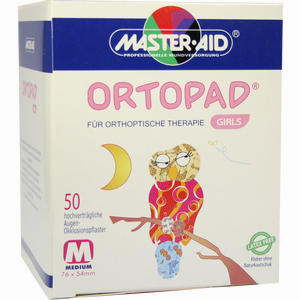 Ortopad for Girls Medium Pflaster 50 Stück - ab 42,00 €