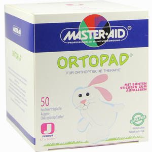 Ortopad Junior Okklussionspflaster Master Aid  50 Stück - ab 34,65 €