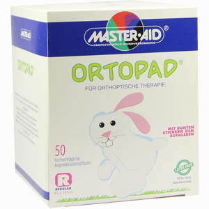 Ortopad Regular Okklussionspflaster Master Aid  50 Stück - ab 31,08 €